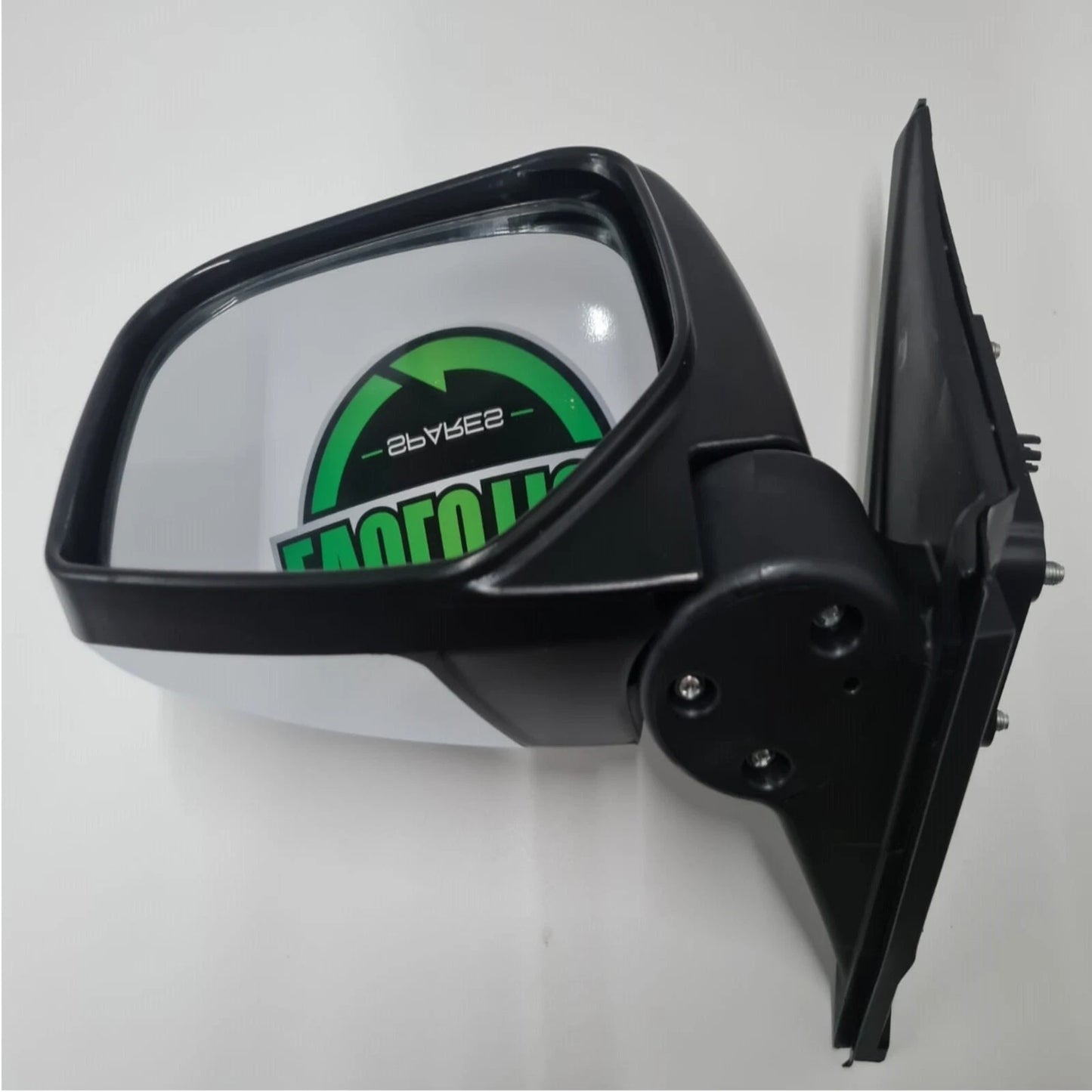 For Mitsubishi L200 Wing Door Mirror Pickup 2006-2016 Chrome Manual Passenger