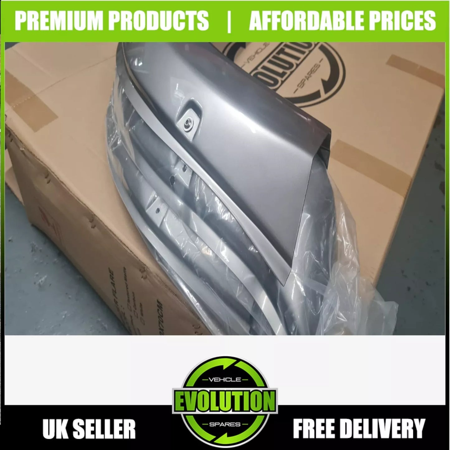 For Mitsubishi L200 Series 5 2015-2019 Wheel Arch Kit Painted GREY Set of 4