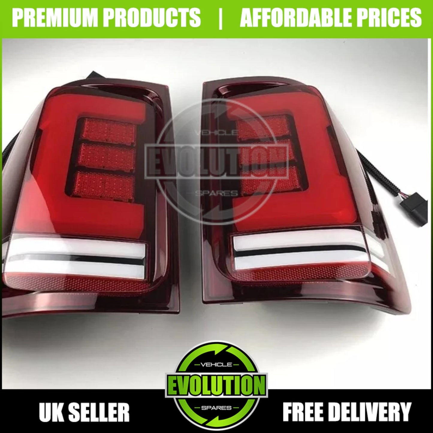 REAR LIGHTS LED BACK TAIL LAMPS DRL UPGRADE FITS VW AMAROK 2010-2016