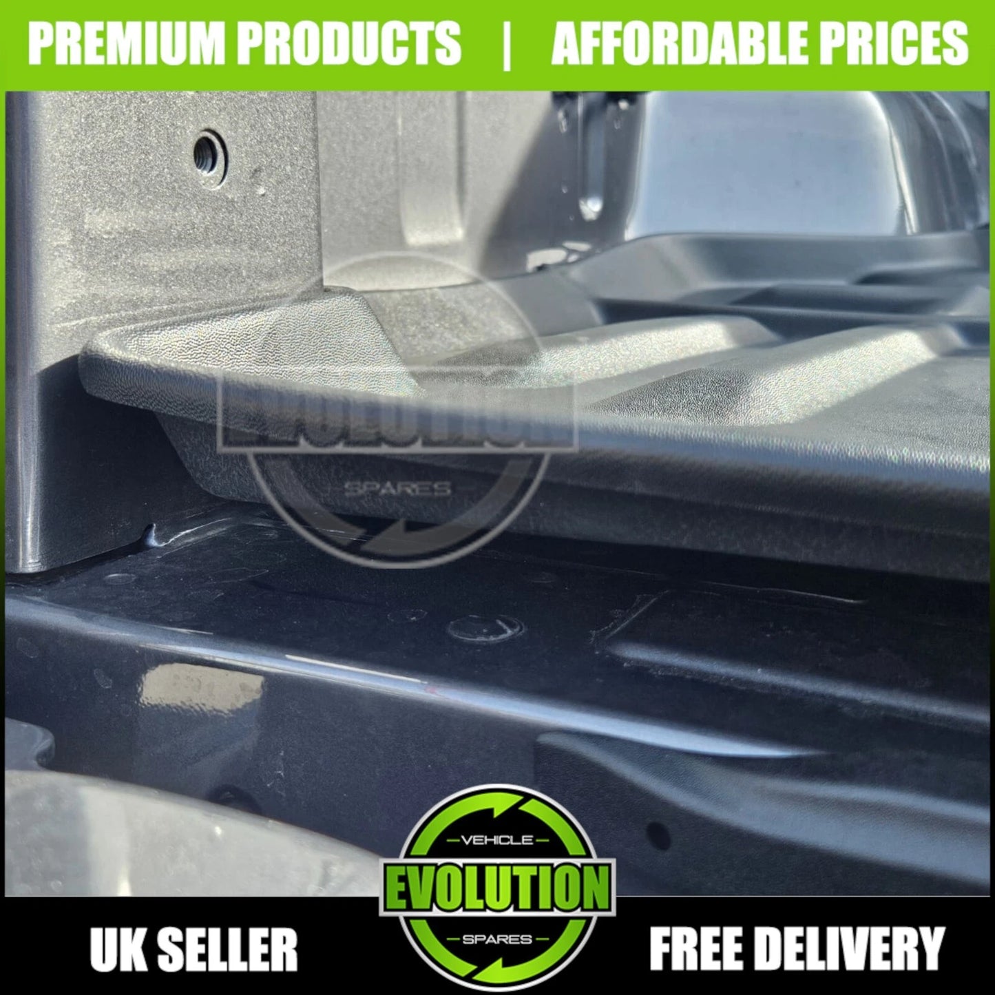 BLACK HEAVY DUTY RUBBER PICKUP TRUCK LOAD BED MAT LINER FOR VW AMAROK 2023+