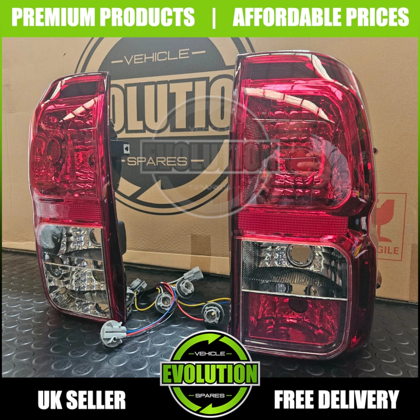 Rear Lights Tail Lamp Pair Right & Left back light For Toyota Hilux 2016-2020