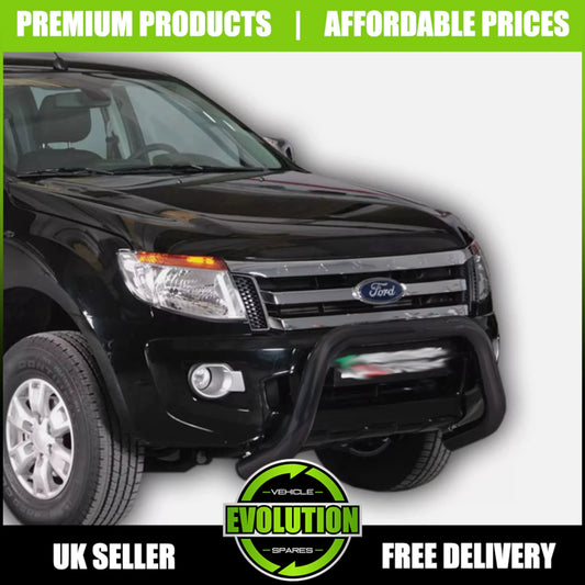 BLACK AXLE NUDGE A-BAR, BULL BAR GUARD TO FIT FORD RANGER 2006-2011