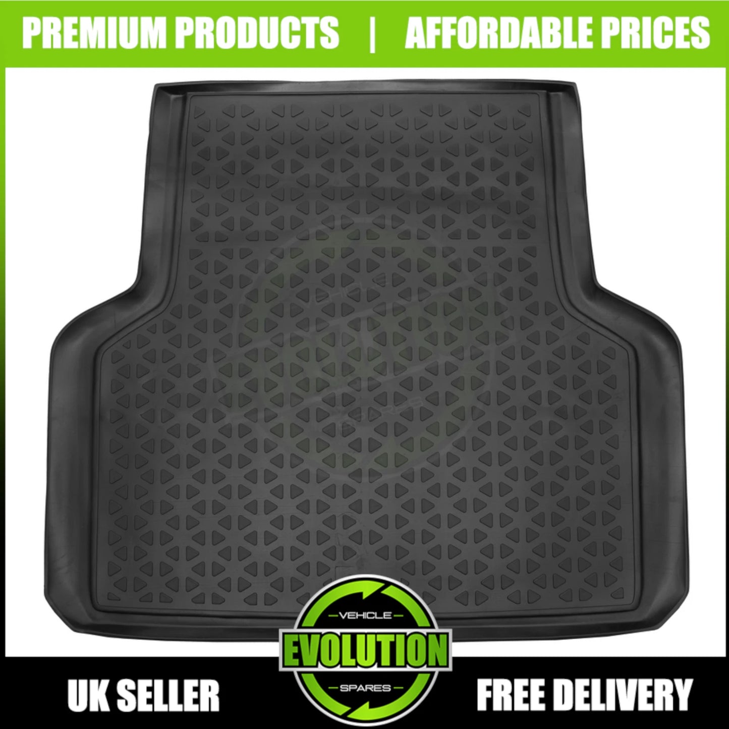 RUBBER BOOT LOAD LINER MAT PROTECTOR for MITSUBISHI L200 2005-2015