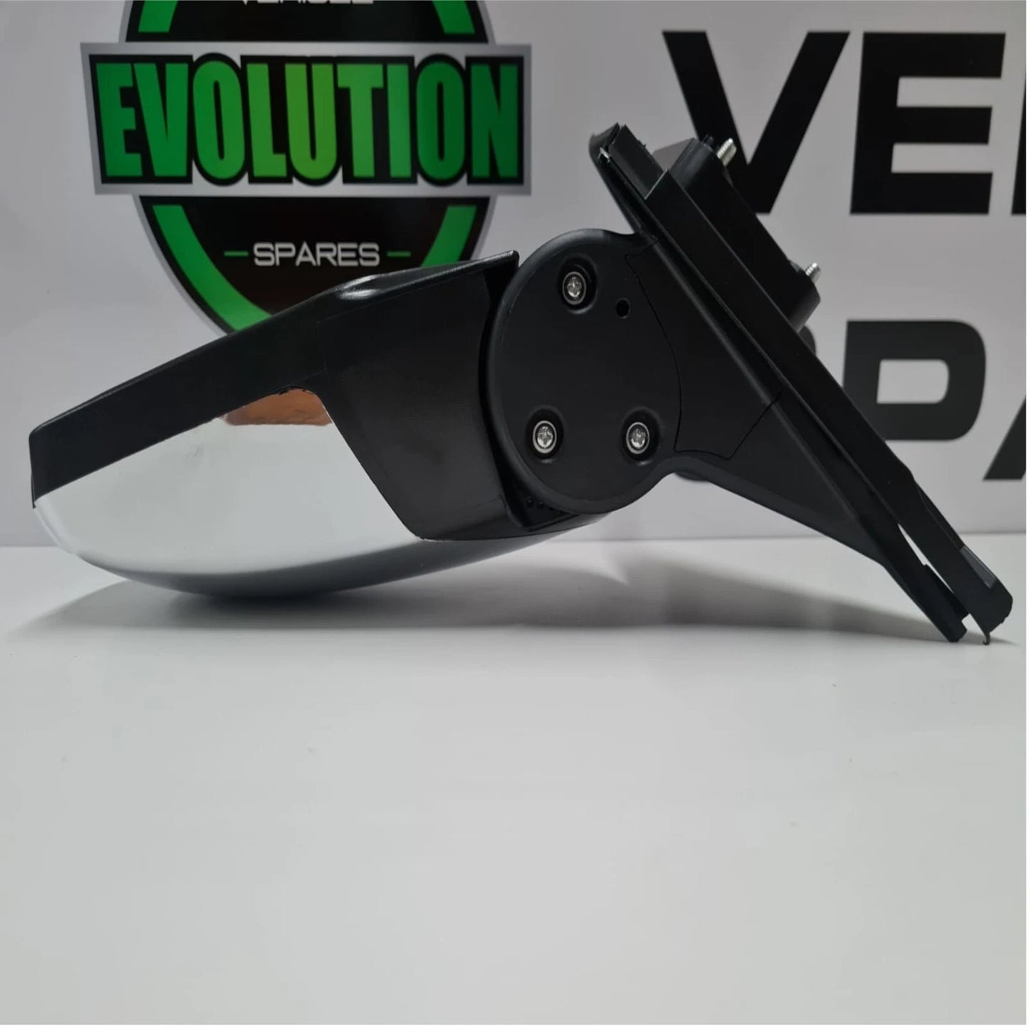 For Mitsubishi L200 Wing Door Mirror Pickup 2006-2016 Chrome Manual Passenger