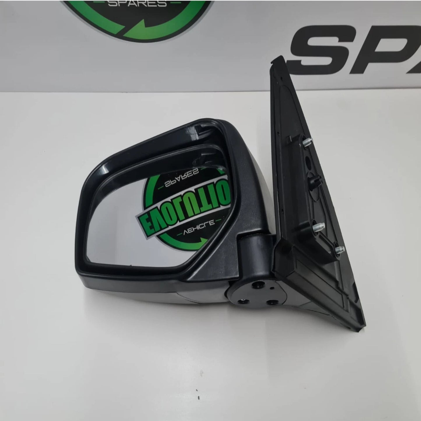 For Mitsubishi L200 Wing Door Mirror Pickup 2006-15 Black Manual passenger Side