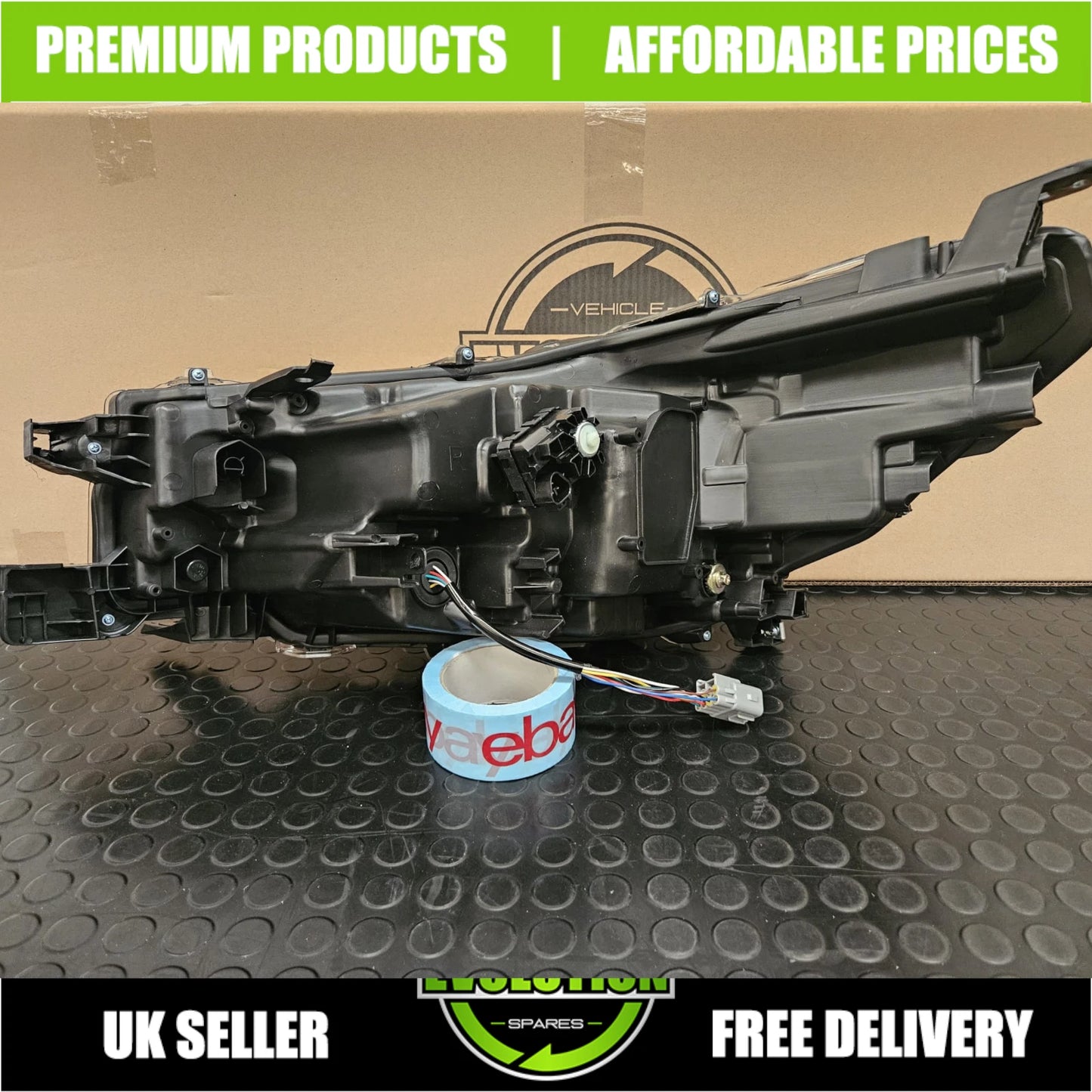 Headlight Headlamp LED DRL Drivers Right Replacement Toyota Hilux 2020-2024 MK9