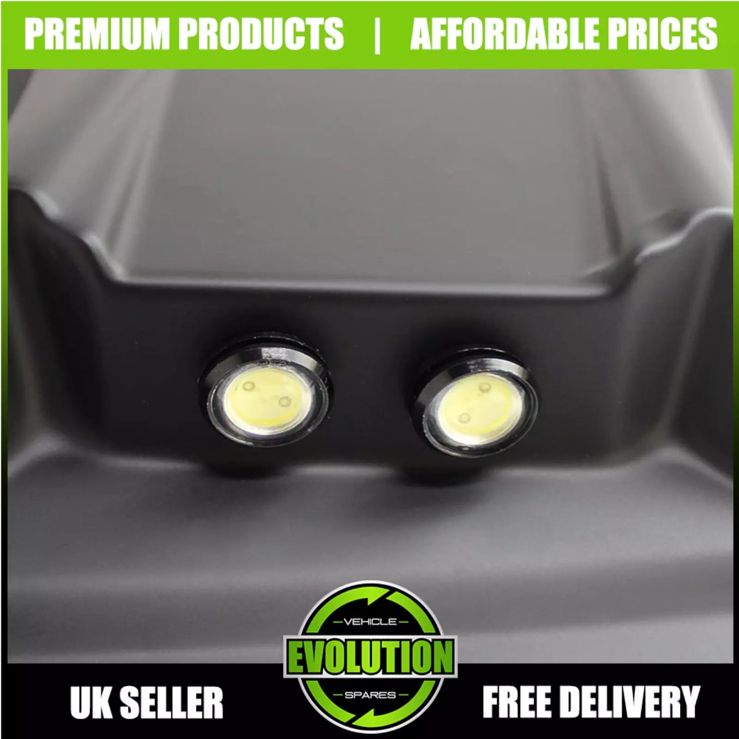 FOR MITSUBISHI L200 2019-2023 Roof Spoiler LED Light bar