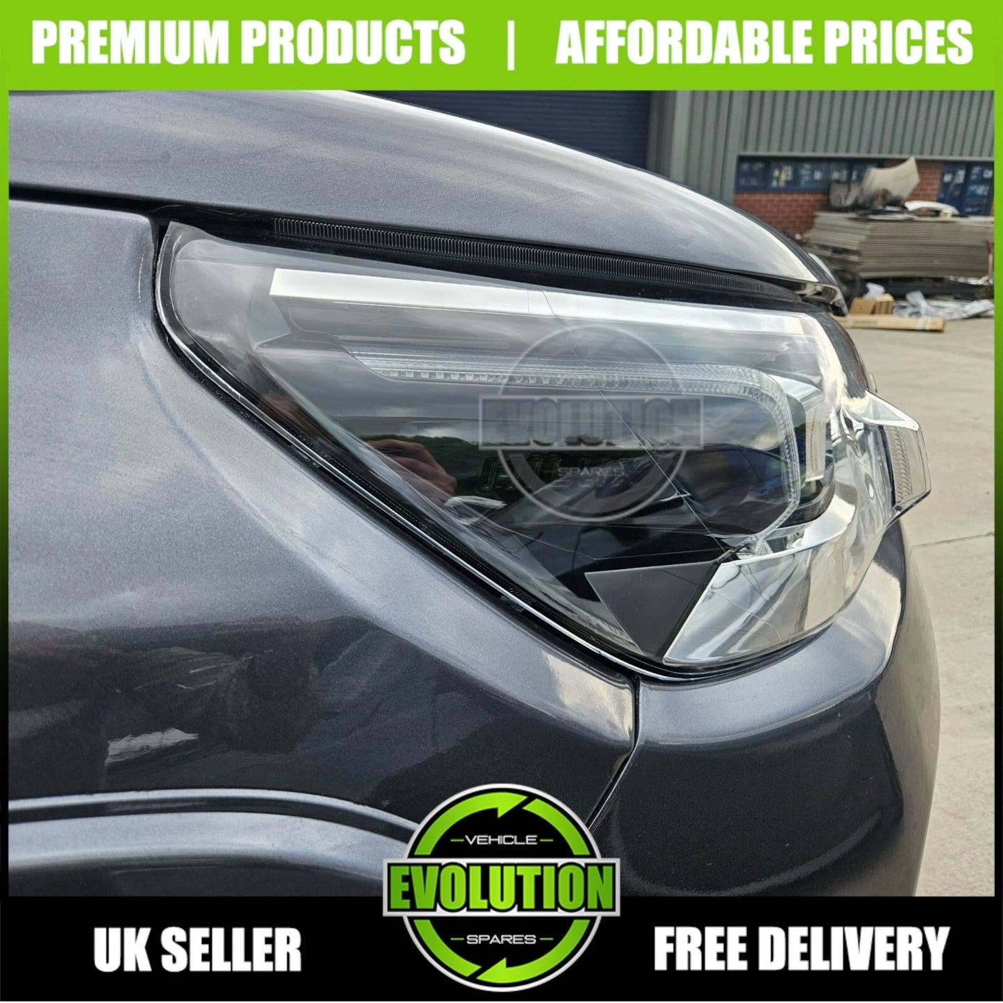 Headlight Headlamp LED DRL Drivers Right Replacement Toyota Hilux 2020-2024 MK9