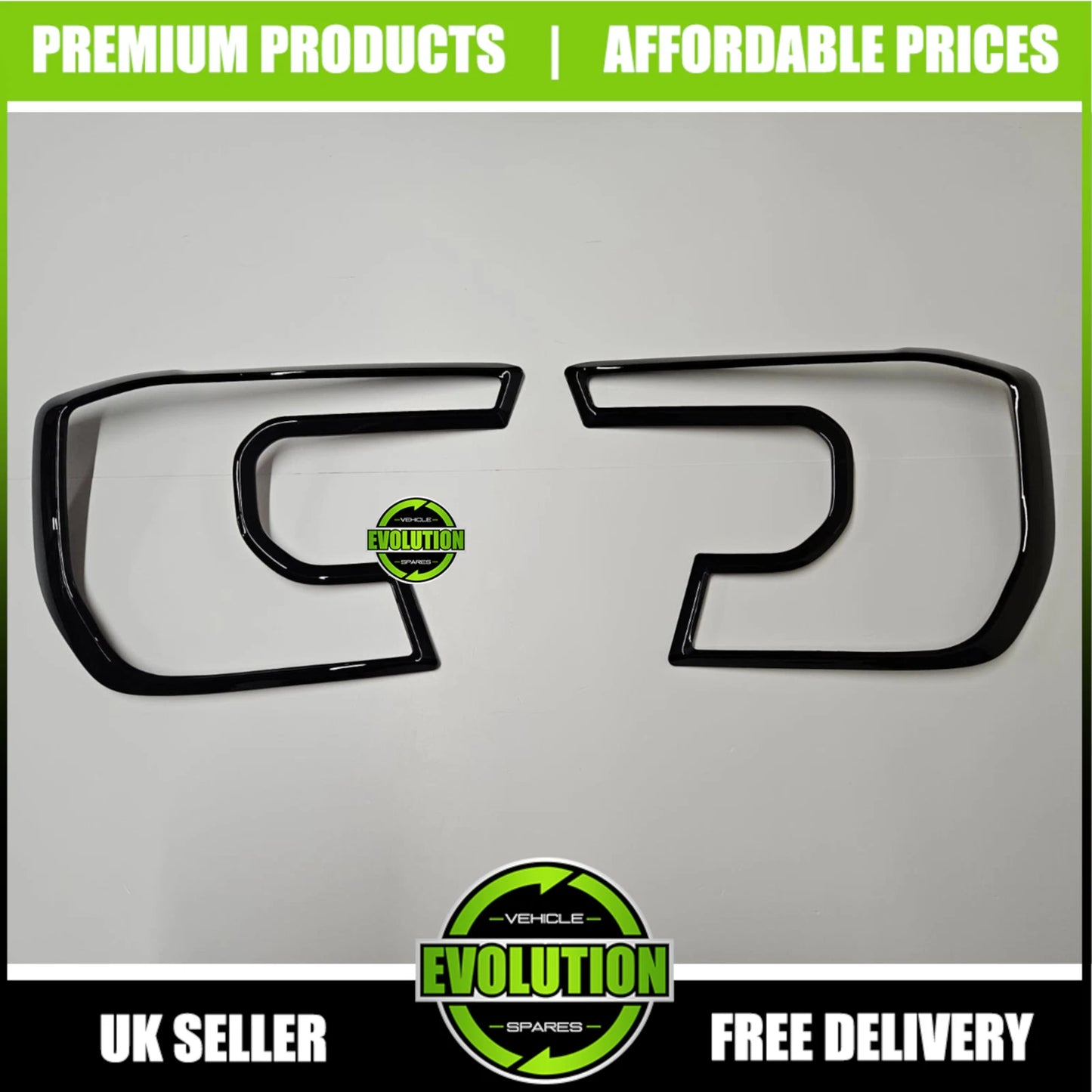 Front Headlight Rear Tail light set Cover Guard Gloss For Ford Ranger 2023 - T9