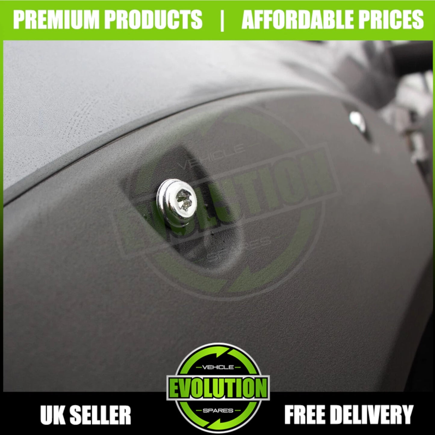 For Toyota Hilux 2016-2020 Wide Body Wheel Arches Fender Flares Riveted Style