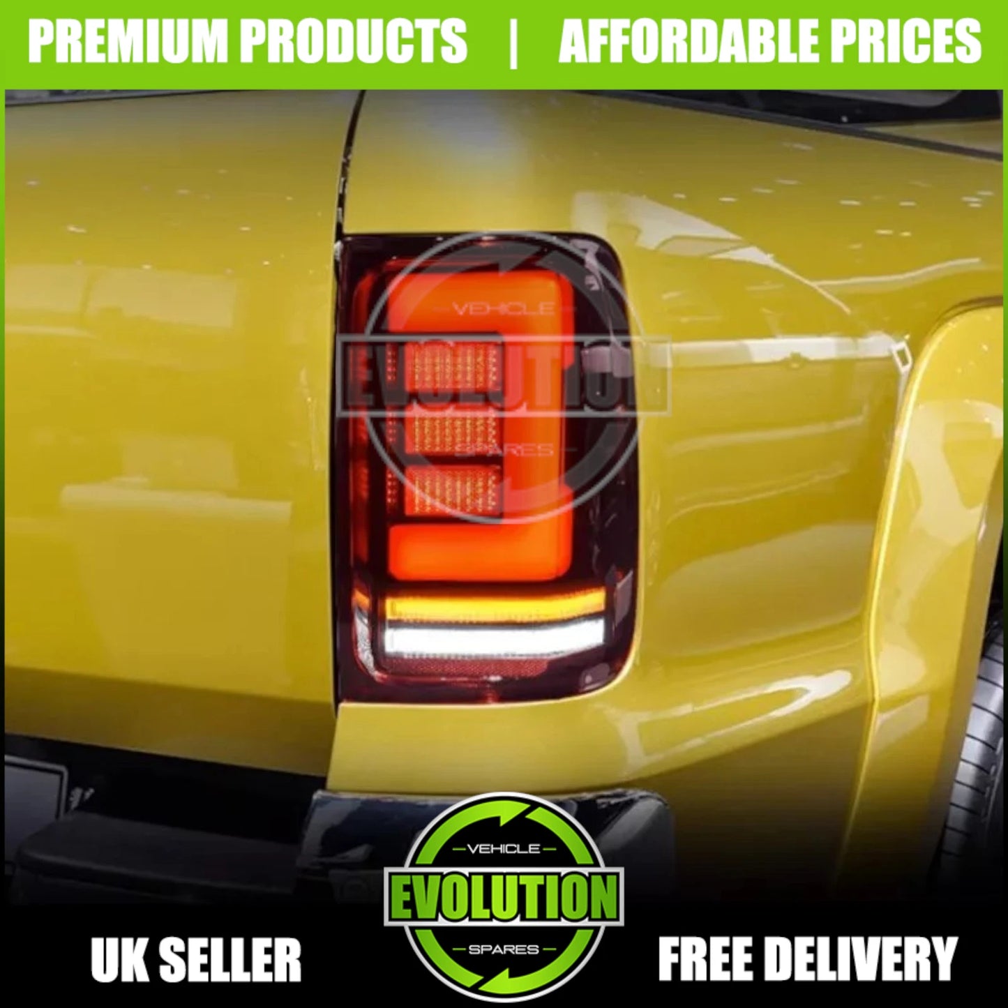 REAR LIGHTS LED BACK TAIL LAMPS DRL UPGRADE FITS VW AMAROK 2010-2016