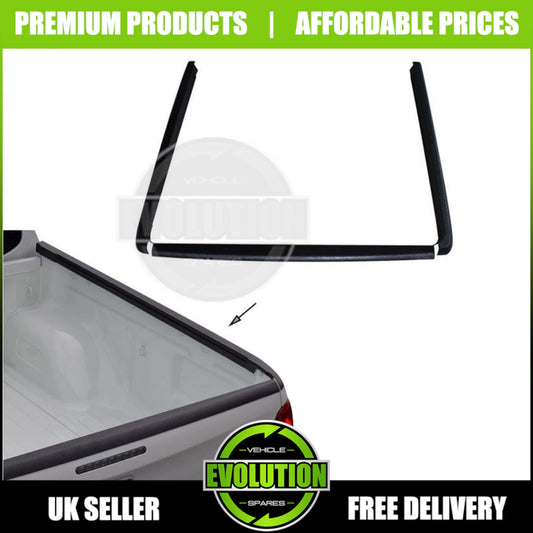 LOAD BED RAIL CAPS PROTECTOR 3 PIECE TAILGATE FITS VW AMAROK 2010-2022