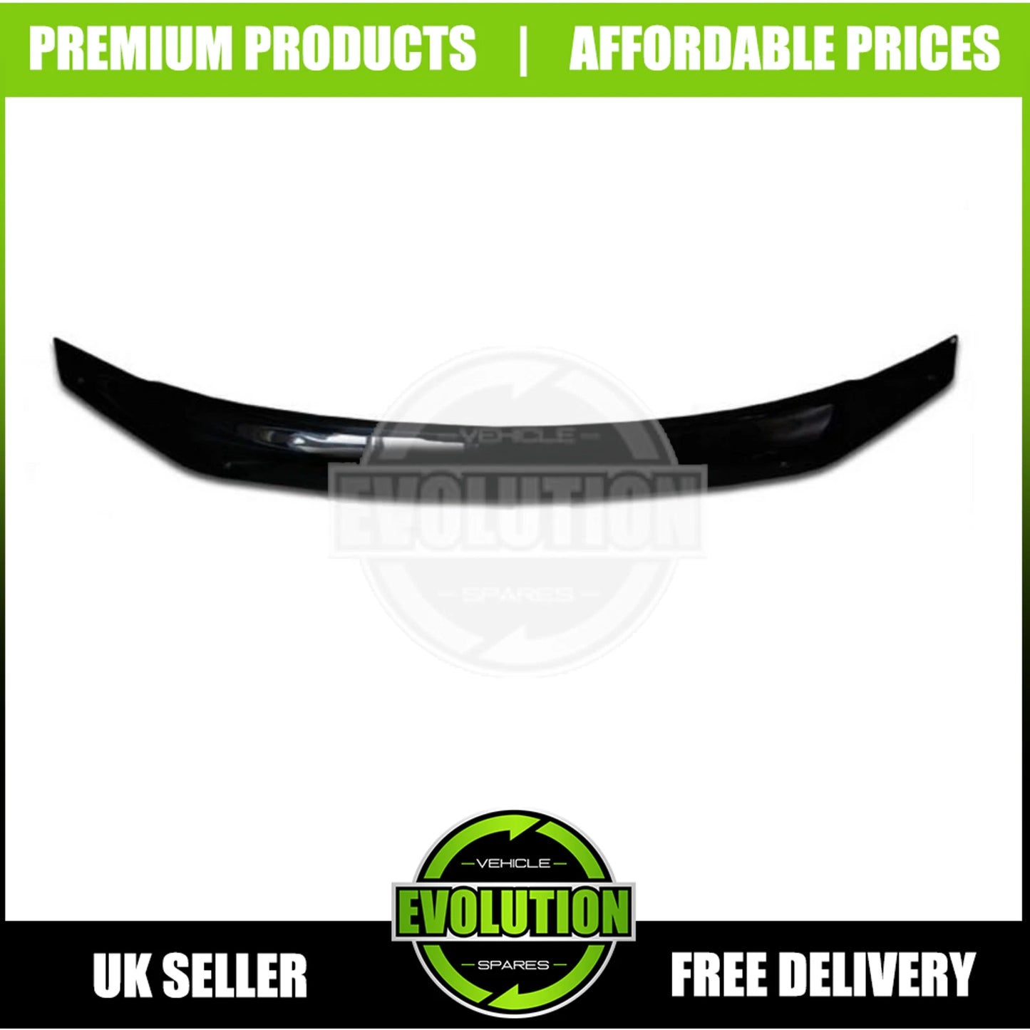 fits TOYOTA HILUX 2016-2020 BONNET GUARD + WIND DEFLECTORS BUG DEFLECTOR
