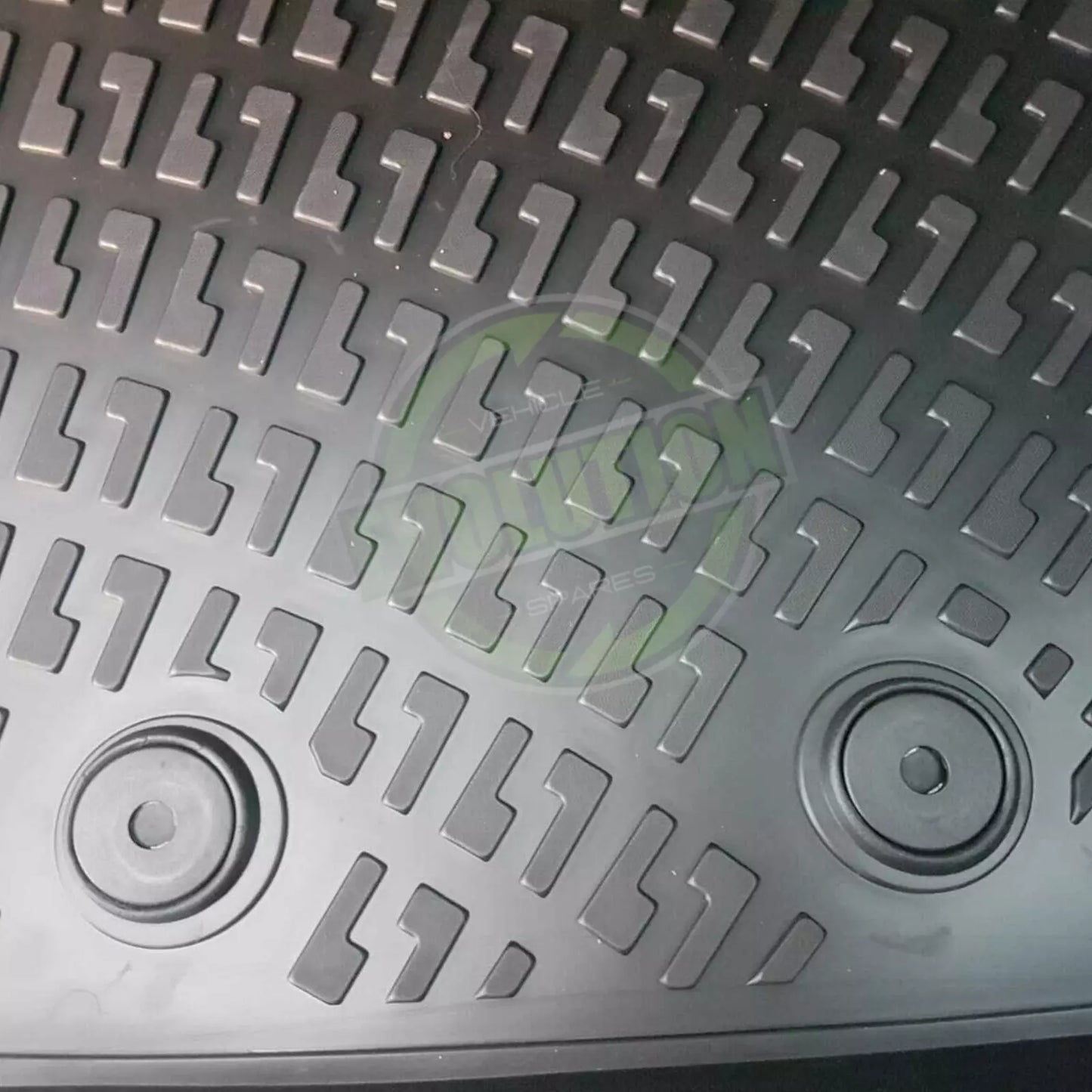 Tailored Rubber Floor Mats Mat FITS TOYOTA HILUX D-CAB 2005-2016 Set heavy duty