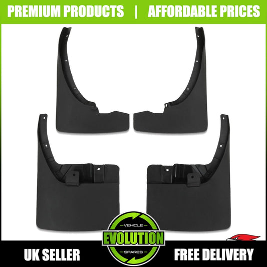 TO FIT NISSAN NAVARA D23 NP300 2016-2022 Mud Flaps Guards Set of 4 Front and Rear