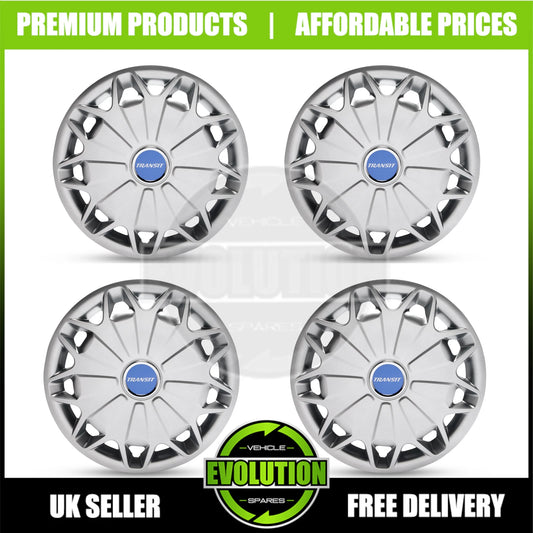 15" WHEEL TRIMS RIMS COVERS TO FIT FORD TRANSIT CUSTOM 2013-2025