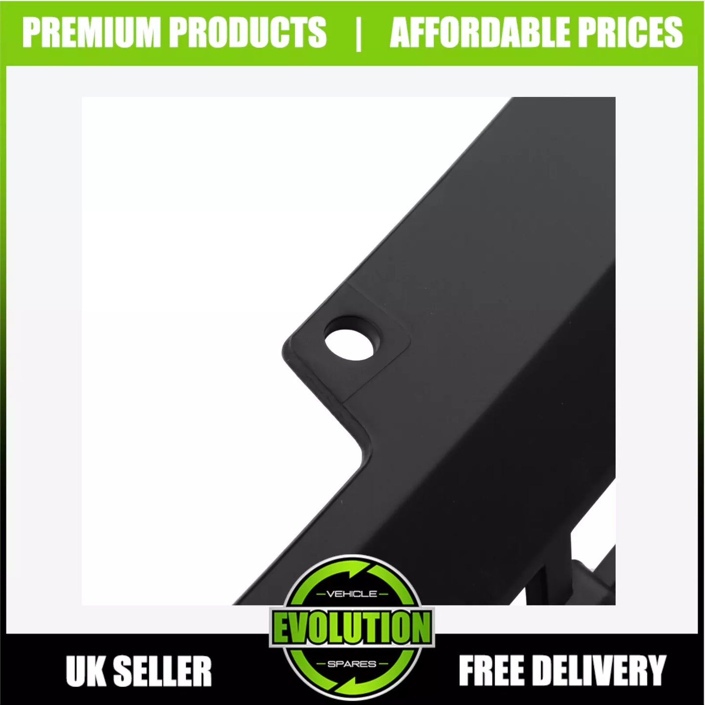 BLACK FRONT BADGELESS DE BADGED GRILLE FITS Mitsubishi L200 2015-2019 TRITON