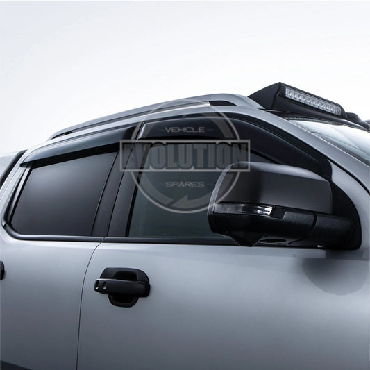 Ford Ranger T6 T7 T8 (2012-2022) Wind Deflectors | Rain Guards Visors | Stick-On