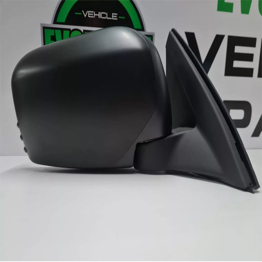 For Mitsubishi L200 Wing Door Mirror Pickup 2006-2016 Black Manual Drivers Side