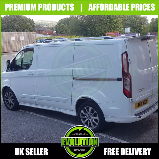 ROOF RAILS BARS SILVER RACK BAR SWB FITS FORD TRANSIT CUSTOM 2013-2022