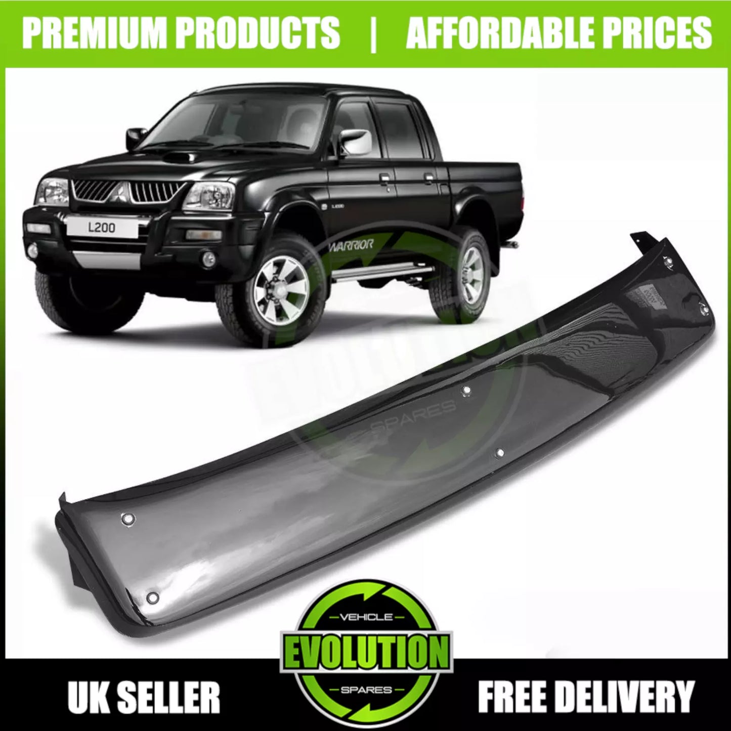 SUN VISOR BUG DEFLECTOR WIND SUN VISOR FOR MITSUBISHI L200 1996-2007 PROTECTOR