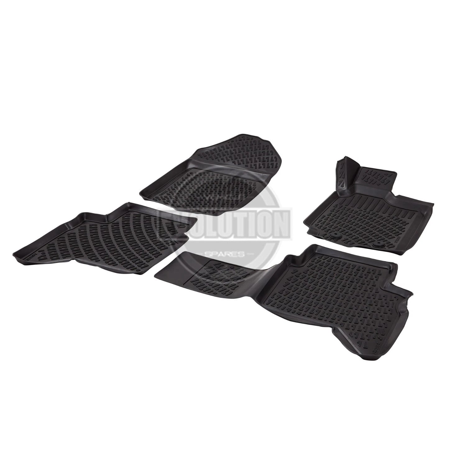 Rubber Floor mats Heavy Duty Tailored Mud Mat FITS VW Amarok 2023-2025
