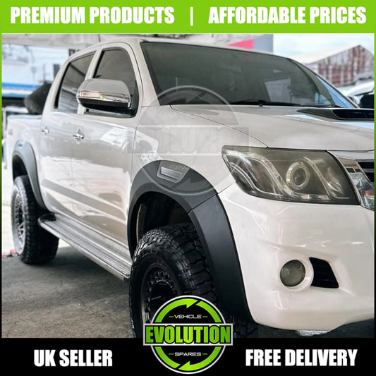 Wide Wheel Arches Wide Oem Look Matte Fits Toyota Hilux 2012-2016 Fenders 2.5"