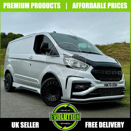 BONNET GUARD BUG DEFLECTOR PROTECTOR FITS FORD TRANSIT CUSTOM 2018 - 2022