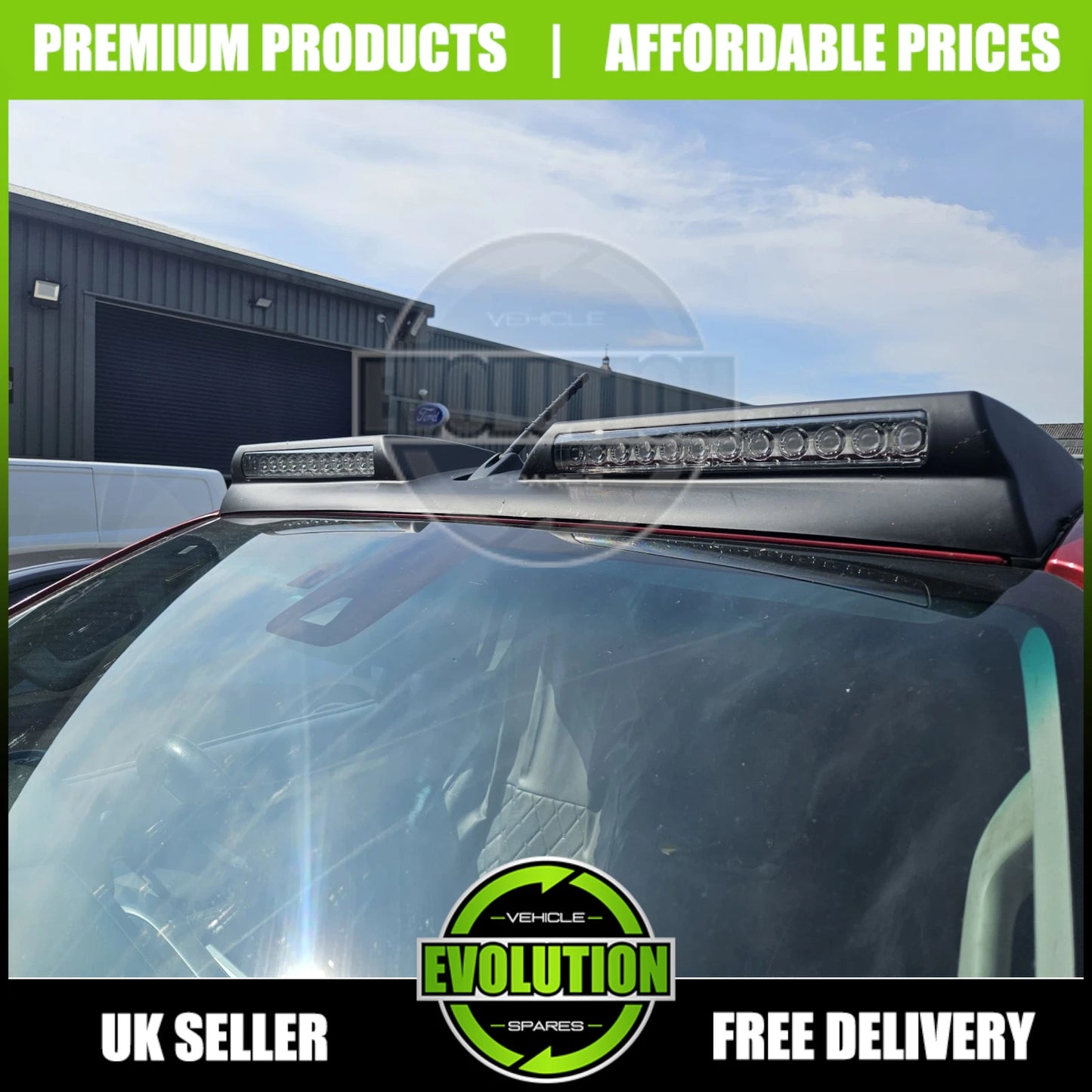 Roof Light Pod Bar LED Lamp off road spoiler For TOYOTA HILUX REVO MK8 2016-2020