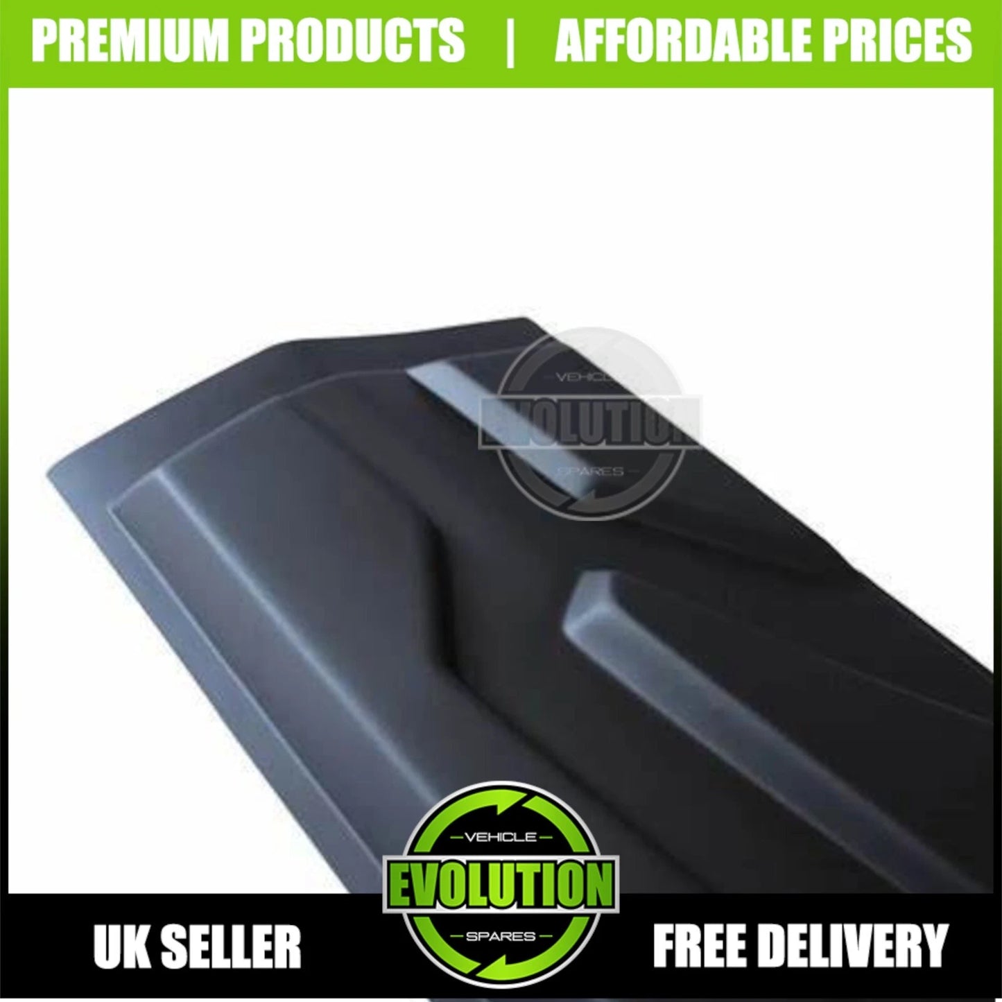 MATT BLACK LARGE SIDE DOOR BODY KIT CLADDING TRIM FITS MITSUBISHI L200 2015-2023
