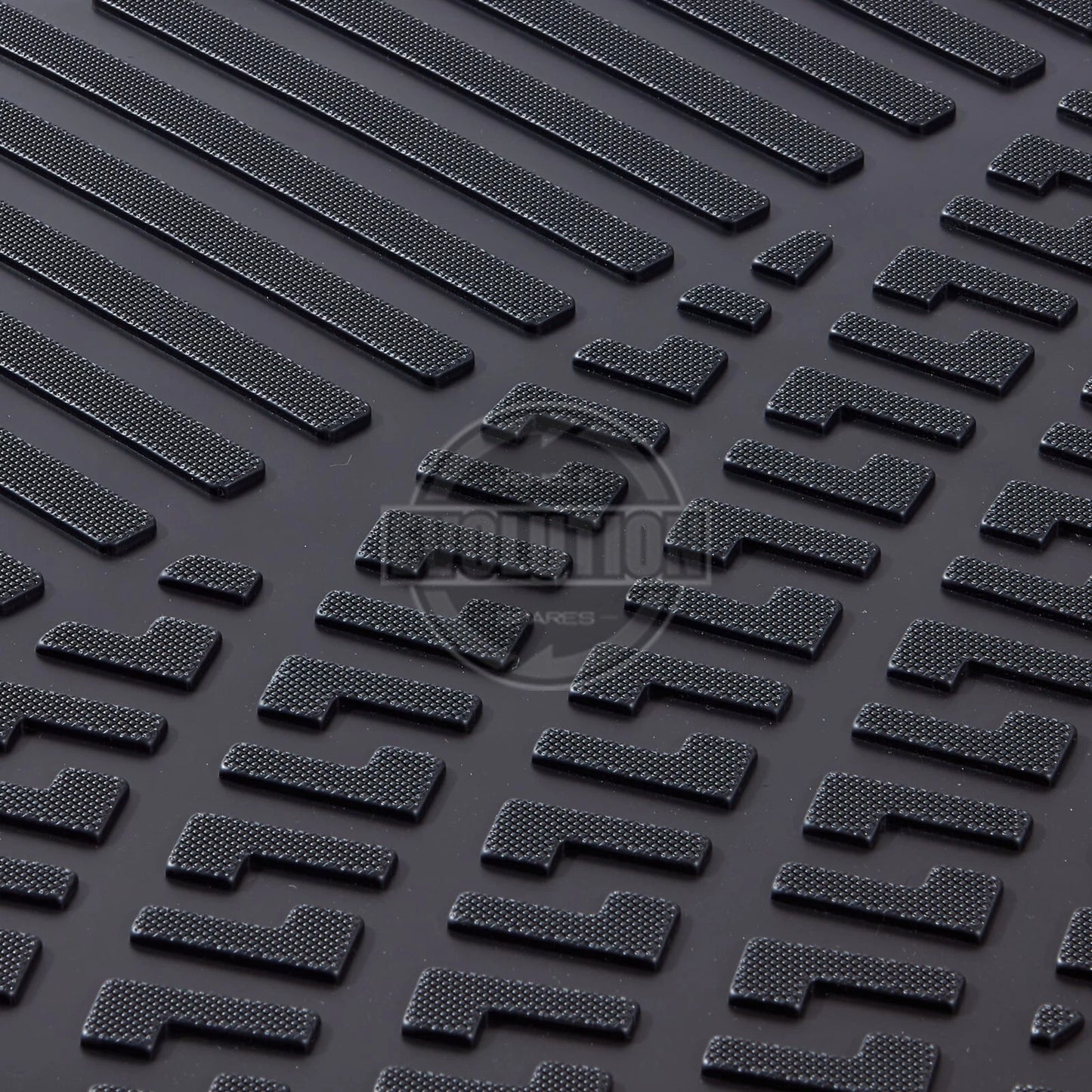 Rubber Floor Mats Deep Tray Tailored Fit Mud Mat VW AMAROK Double Cab 2010-2016