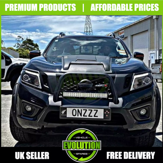 Bonnet Scoop Grill Vent To FIT Nissan Navara NP300 2016-2022