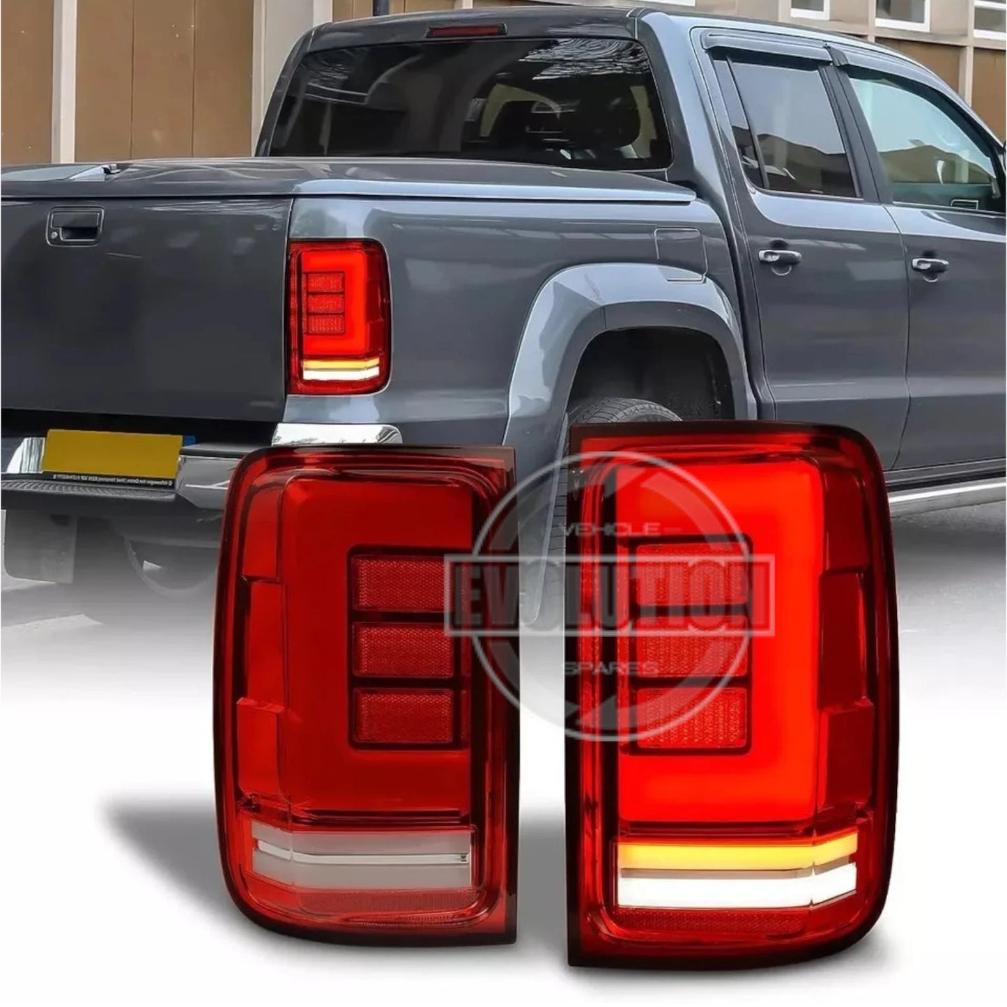 REAR LIGHTS LED BACK TAIL LAMPS DRL UPGRADE FITS VW AMAROK 2010-2016