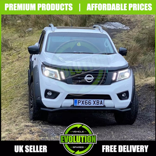 BONNET GUARD BUG BRA DEFLECTOR FITS Nissan NAVARA 2016-2022