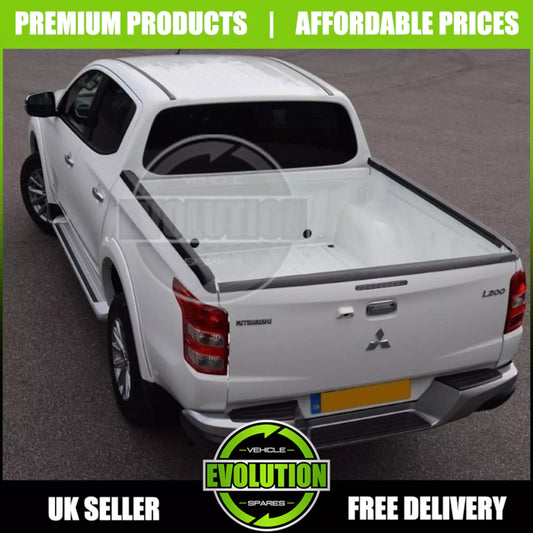 LOAD BED RAIL CAPS PROTECTOR 3 PIECE TAILGATE MITSUBISHI L200 TRITON 2015-2023