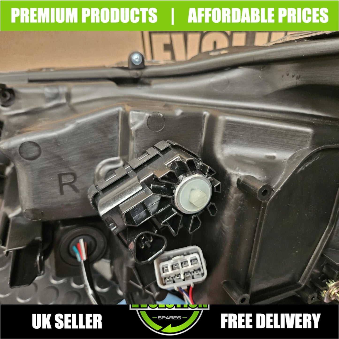 Headlight Headlamp LED DRL Drivers Right Replacement Toyota Hilux 2020-2024 MK9