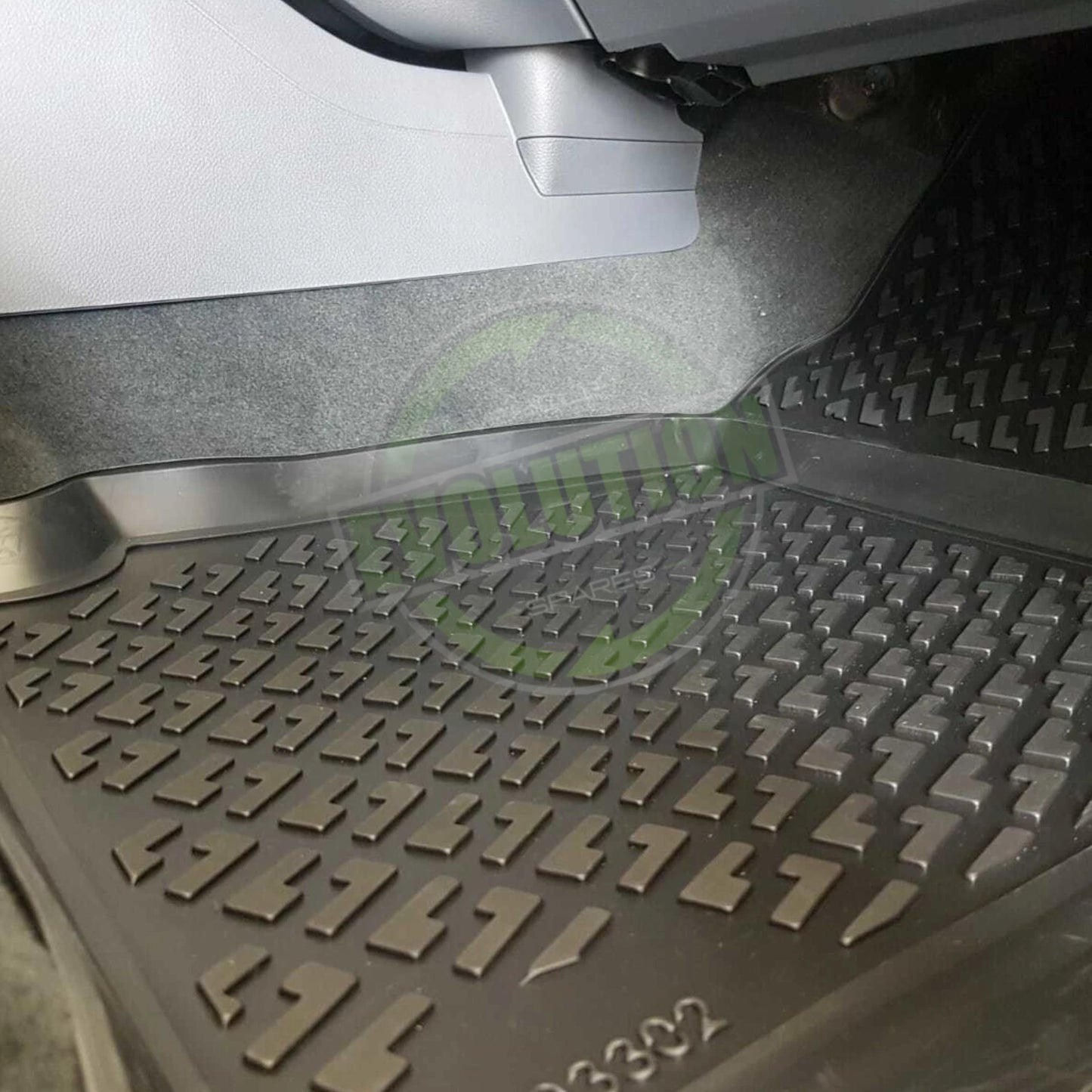 Tailored Rubber Floor Mats Mat FITS TOYOTA HILUX D-CAB 2005-2016 Set heavy duty