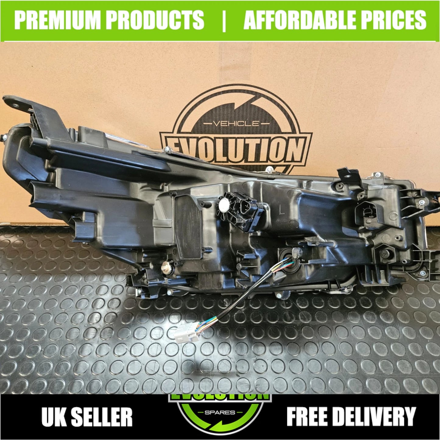 Headlight Headlamp LED DRL Passenger Left Replacement Toyota Hilux 2020-2024 on MK9