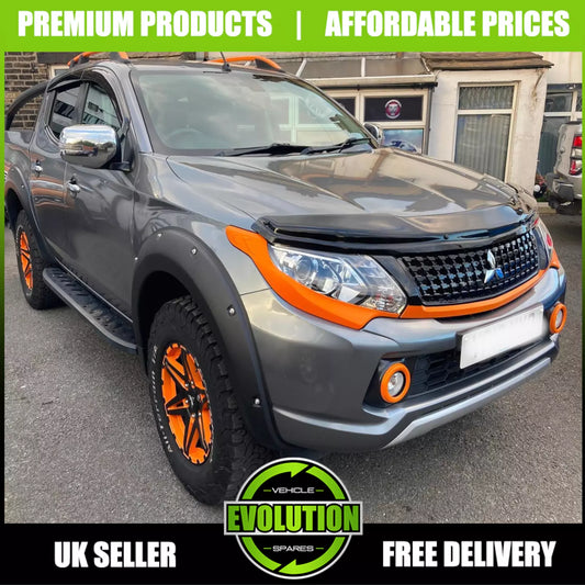 Fits Mitsubishi L200 2015-2018 Grille Upgrade grill matt black new SERIES 5