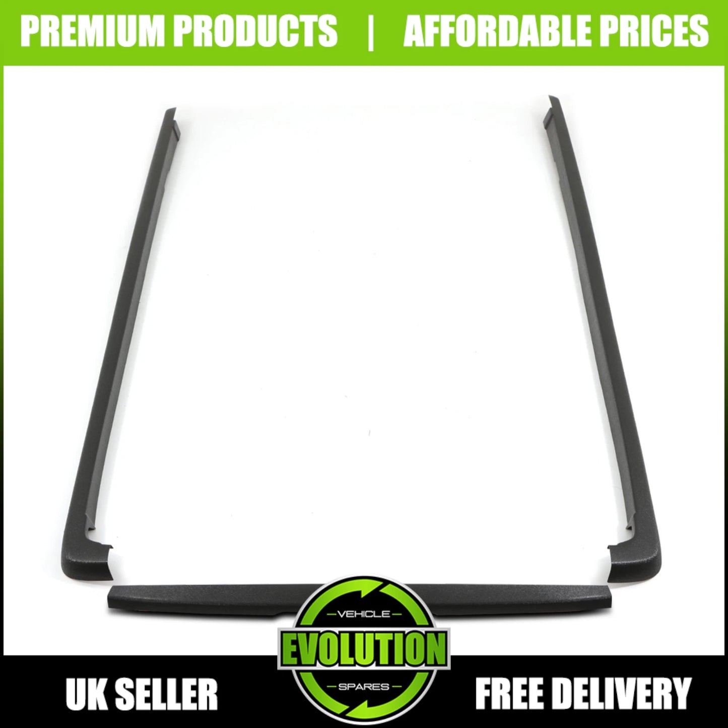 LOAD BED RAIL CAPS PROTECTOR 3 PIECE TAILGATE MITSUBISHI L200 TRITON 2015-2023