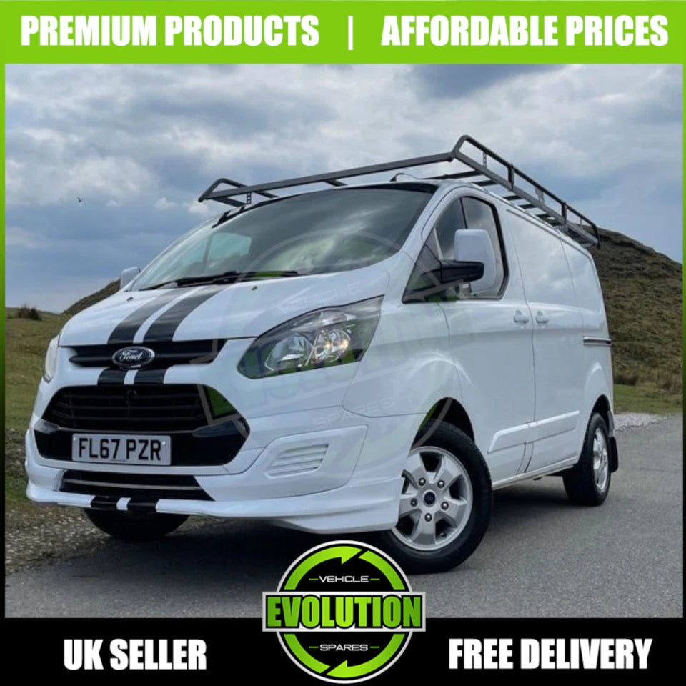 FRONT BUMPER LIP SPOILER TO FIT FORD TRANSIT CUSTOM 2013-2017 SPORT DIFFUSER