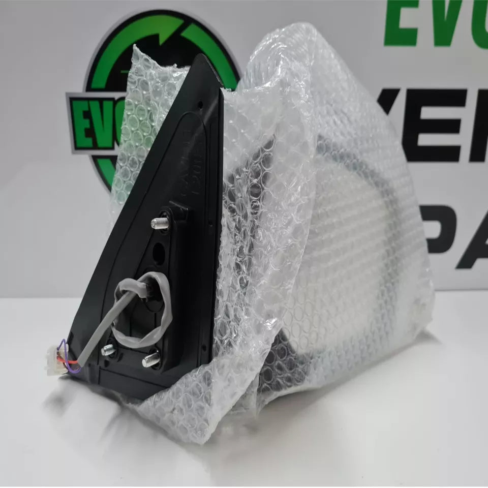 For Mitsubishi L200 Wing Door Mirror Pickup 2006-15 Black Electric Drivers Side