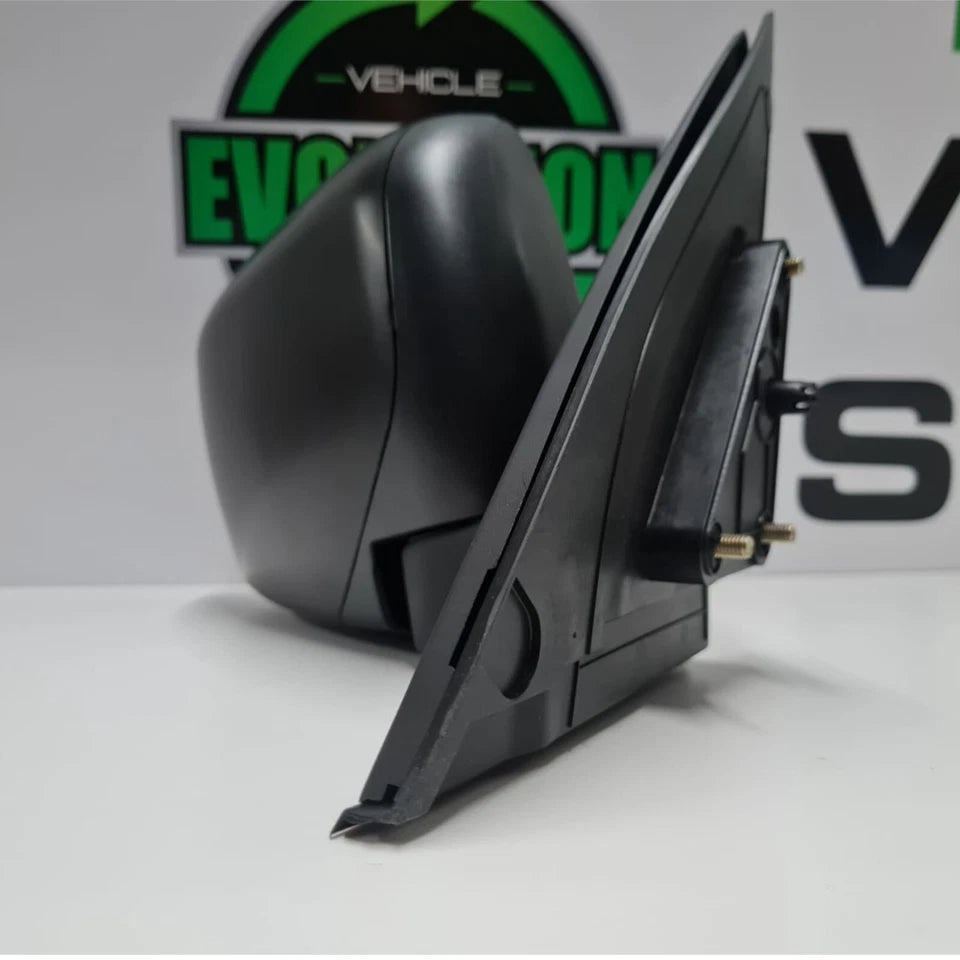 For Mitsubishi L200 Wing Door Mirror Pickup 2006-2016 Black Manual Drivers Side