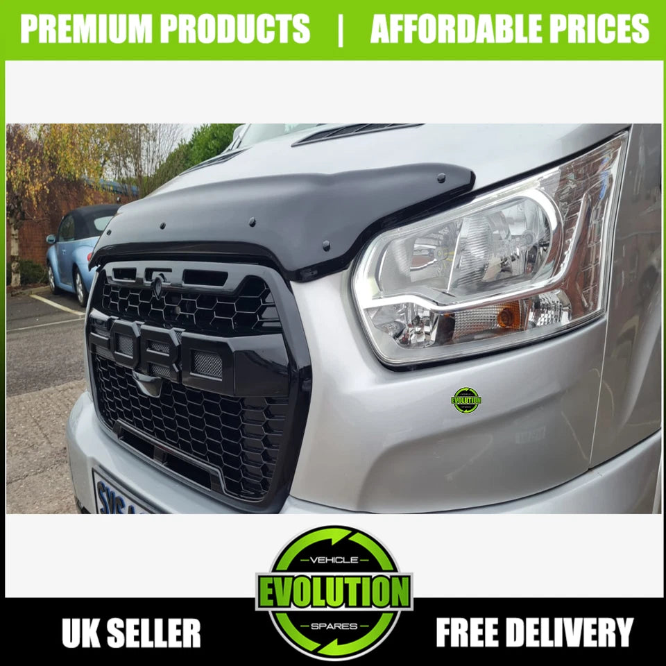BONNET GUARD BUG DEFLECTOR PROTECTOR TO FIT FORD TRANSIT 2013-2019 MK8