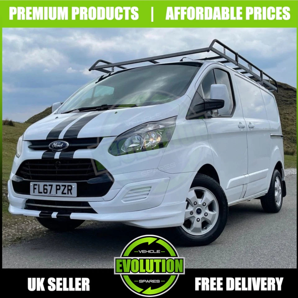 New It's free to sell on eBay Excludes Vehicles and business sellers Sell one like this  Share TO FIT FORD TRANSIT CUSTOM 2013-2017 FRONT BUMPER LIP DIFFUSER SPOILER PLASTIC