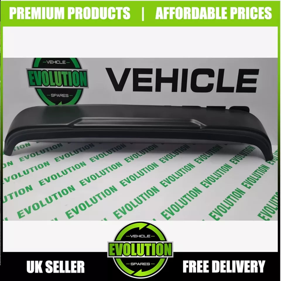 To Fit Mitsubishi Pickup L200 Rear Spoiler Matte Black 2019-2022 SERIES 6