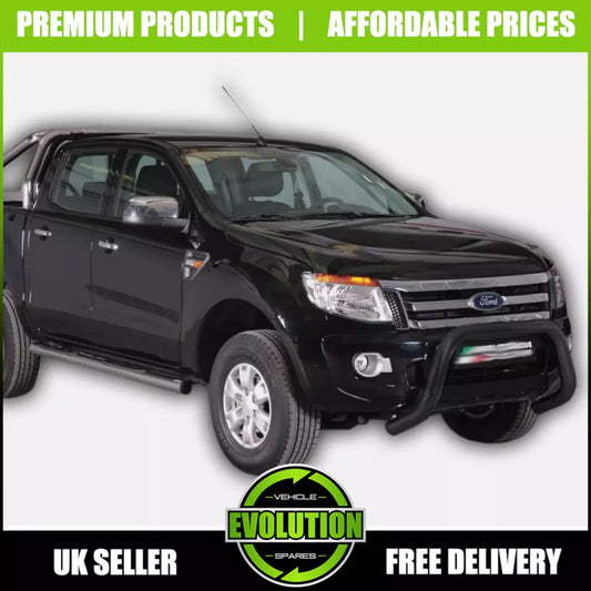 BLACK AXLE NUDGE A-BAR, BULL BAR GUARD TO FIT FORD RANGER 2006-2011