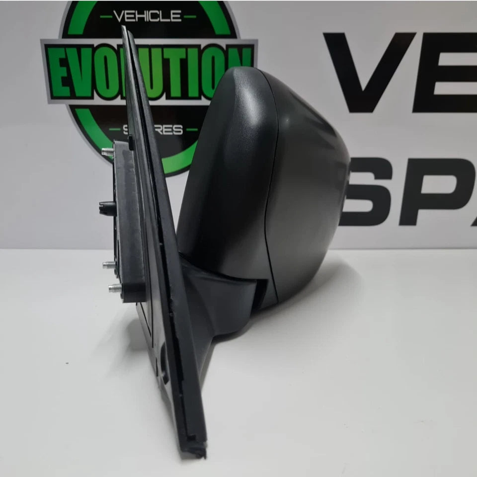 For Mitsubishi L200 Wing Door Mirror Pickup 2006-15 Black Manual passenger Side