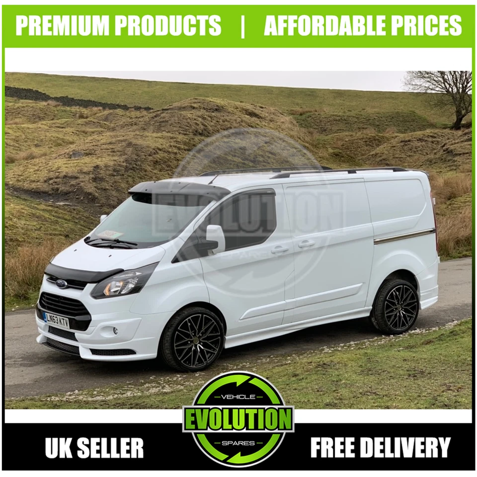 SUNVISOR & BONNET GUARD DEFLECTOR SUN VISOR FITS FORD TRANSIT CUSTOM 2013-2022