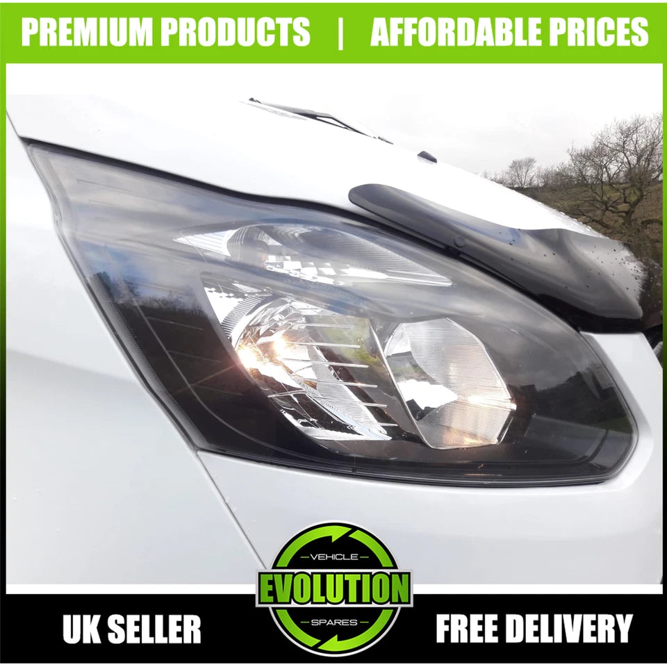 SUNVISOR & BONNET GUARD DEFLECTOR SUN VISOR FITS FORD TRANSIT CUSTOM 2013-2022